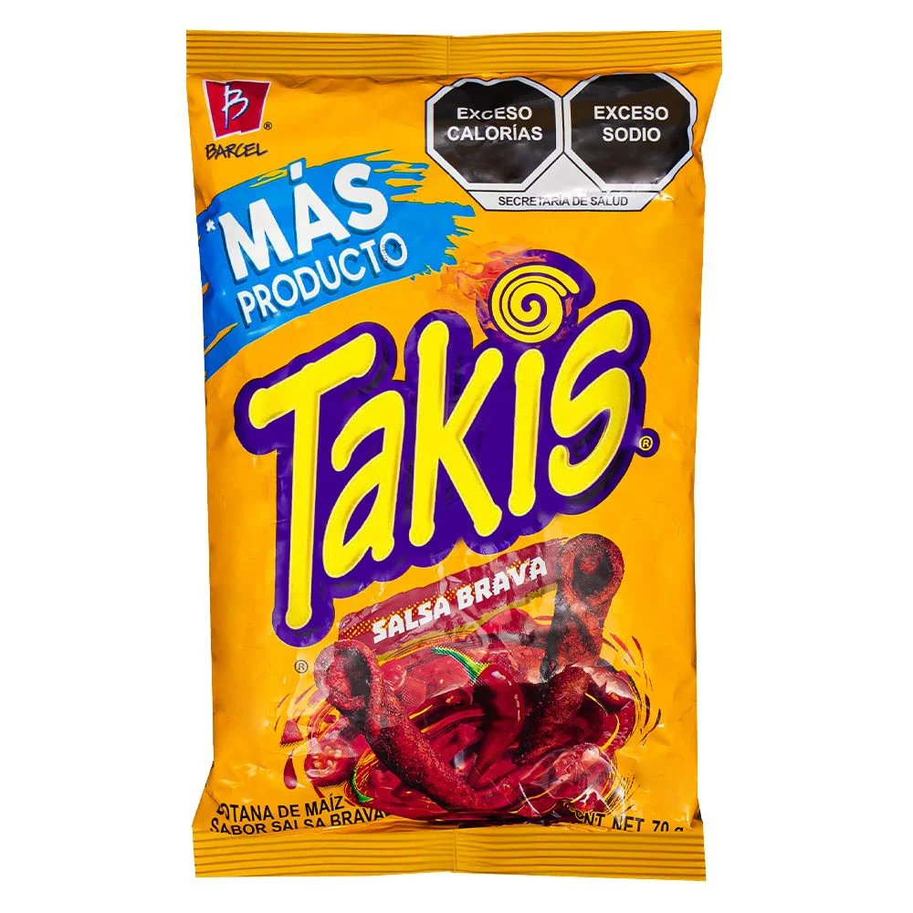 Takis Salsa Brava, tortilje s okusom salsa brava od 70g