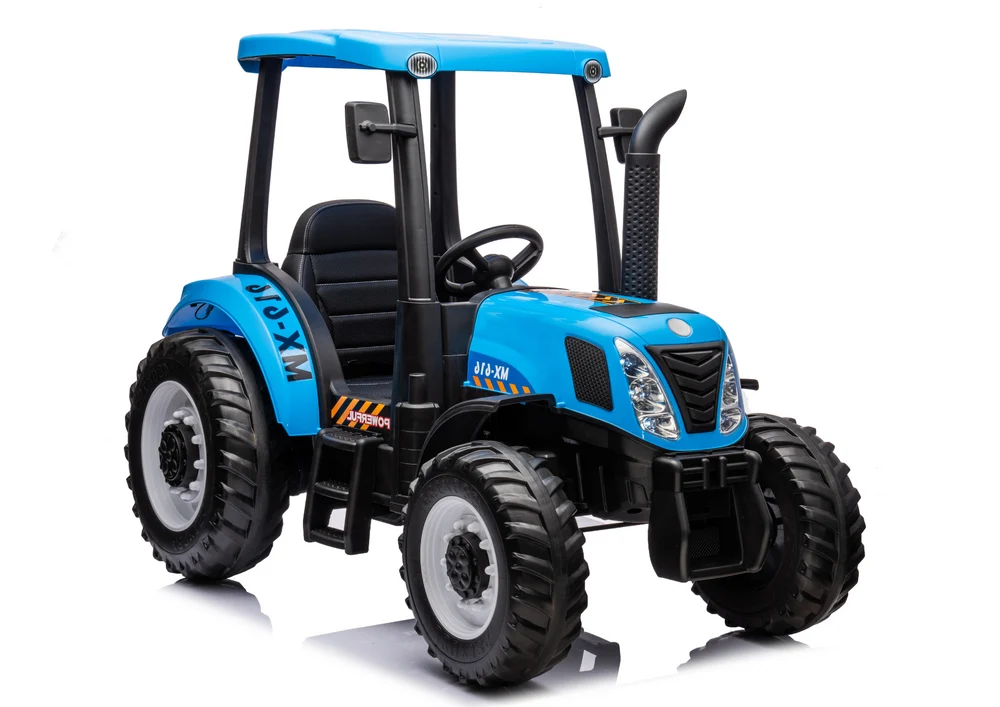 Traktor na akumulator A011 24V - plavi