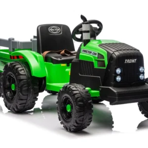 Traktor na akumulator s prikolicom CH9959B - zeleni