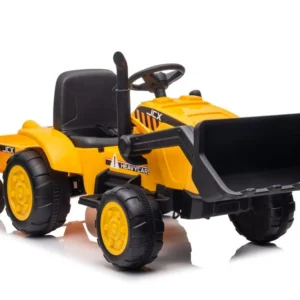 Traktor na akumulator s prikolicom S617 - žuti