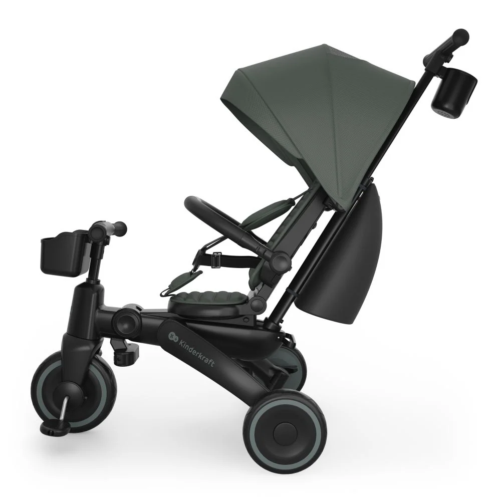 Kinderkraft Sklopivi tricikl JAZZ 3, Green