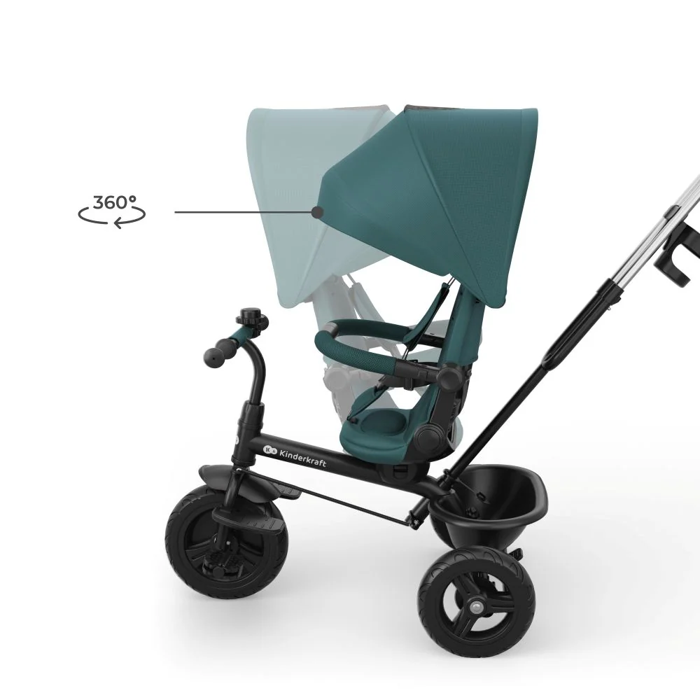 Kinderkraft Tricikl Aston 2 Plus, Green