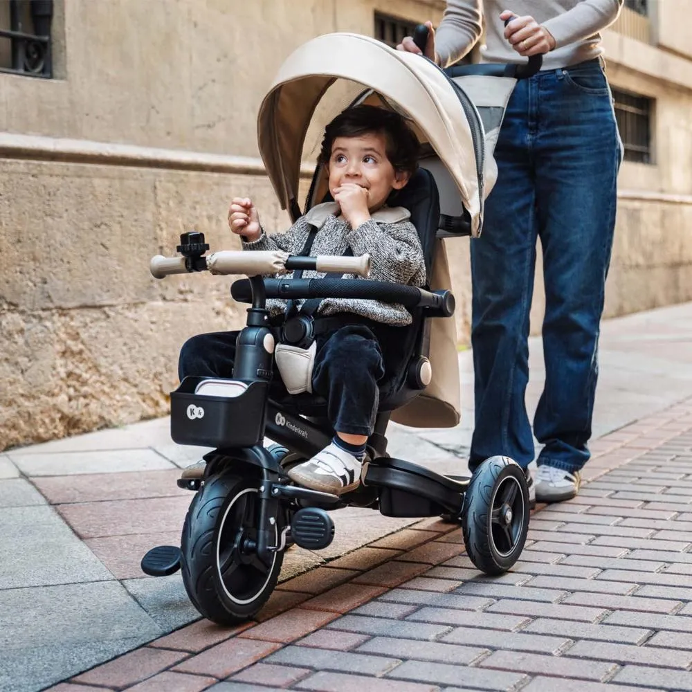Kinderkraft Tricikl SPINSTEP 2 PLUS, bež