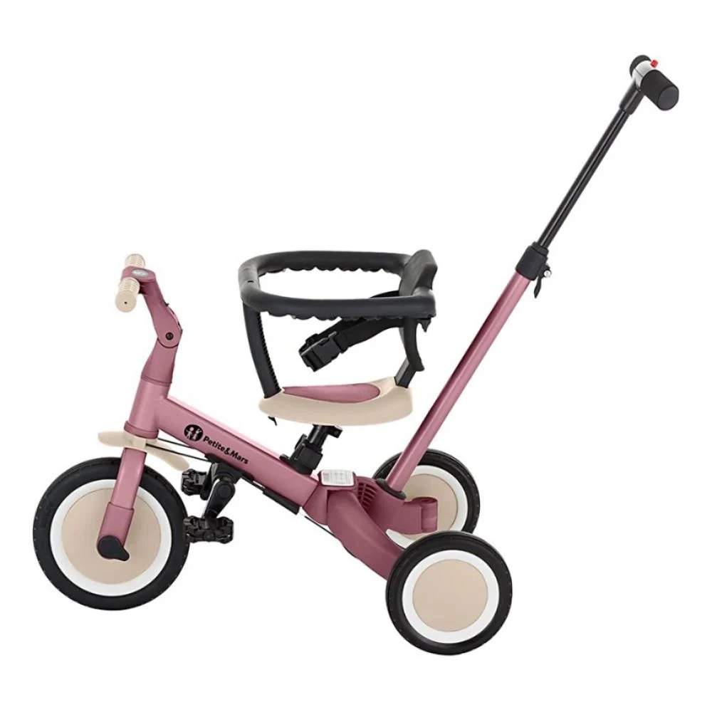 PETITE&MARS Tricikl Turbo 5 u 1, Dusty Rose
