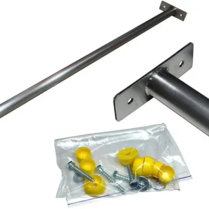 CHYRKA® Turnstange Reckstange SK 60-119 cm aus Edelstahl V2A
