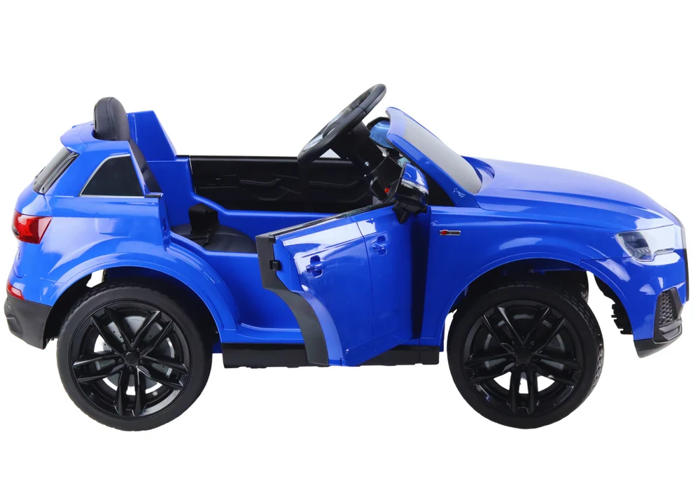 Audi Q7 Blue Painted Battery Car