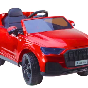 Audi Q7 Red Painted Battery Car