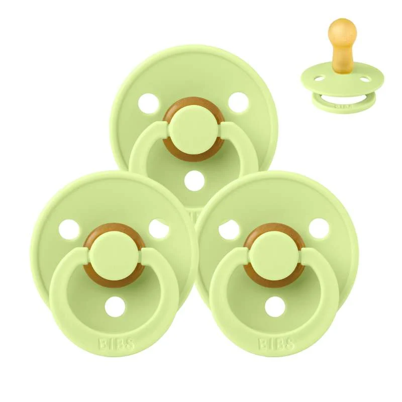 Bibs Okrugla Colour Duda - bundle - 3 kom. - vel. 2 - Matcha