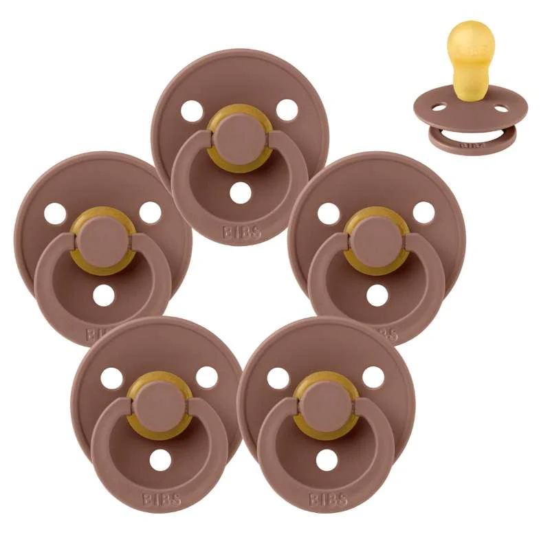 Bibs Okrugla Colour Duda - bundle - 5 kom. - vel. 3 - Woodchuck