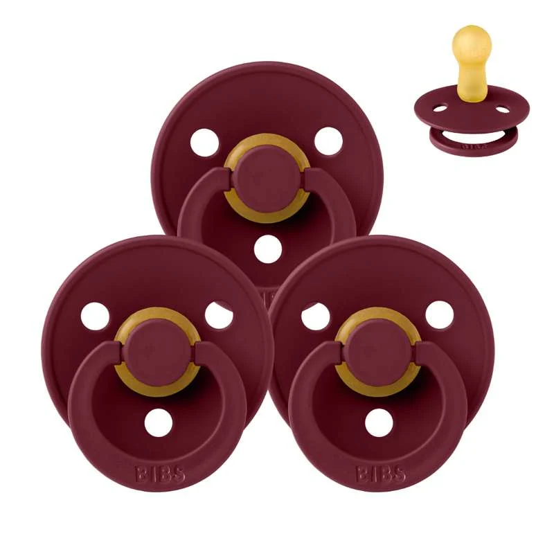 Bibs Okrugla Colour Duda - bundle - 3 kom. - vel. 2 - Bazga