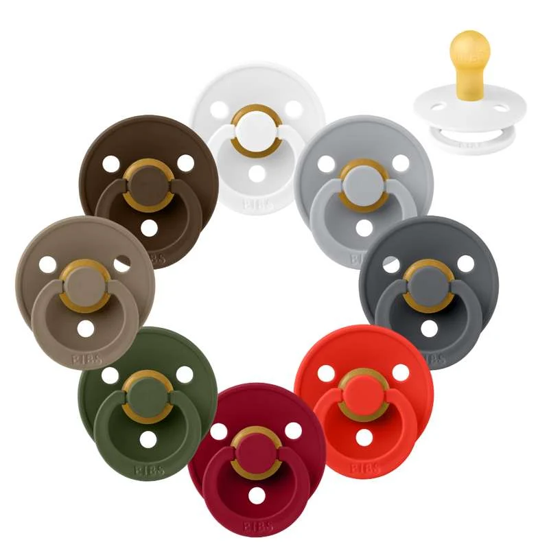 Bibs Okrugla Colour Duda - bundle - 8 kom. - vel. 1 - Božićna kolekcija