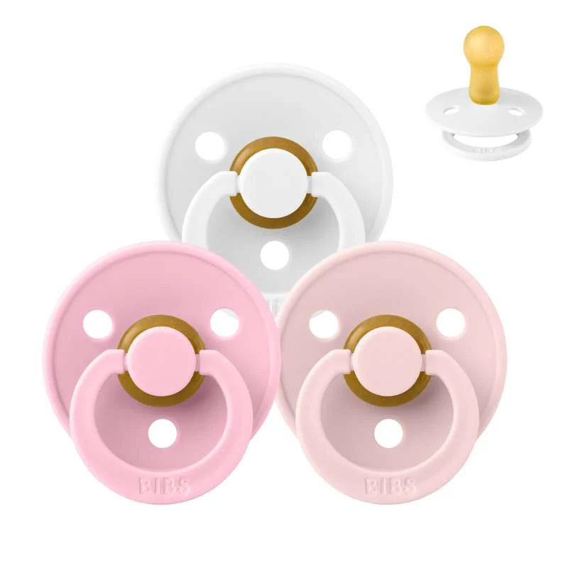Bibs Okrugla Colour Duda - bundle - 3 kom. - vel. 2 - Hajde Barbie