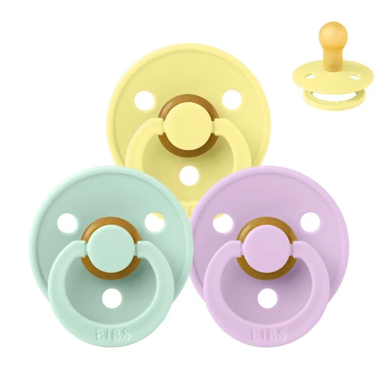 Bibs Okrugla Colour Duda - bundle - 3 kom. - vel. 1 - Proljetni odmor