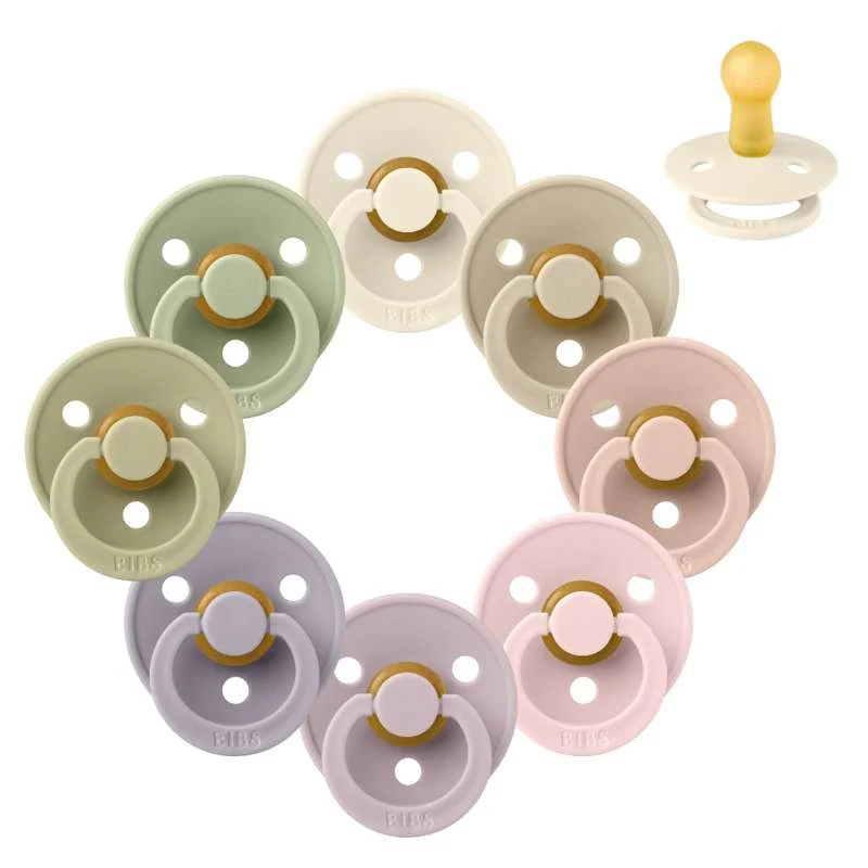 Bibs Okrugla Colour Duda - bundle - 8 kom. - vel. 2 - Proljetno vrijeme u Parizu