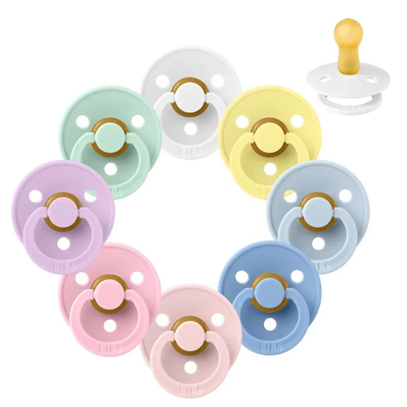 Bibs Okrugla Colour Duda - bundle - 8 kom. - vel. 2 - Proljetni odmor
