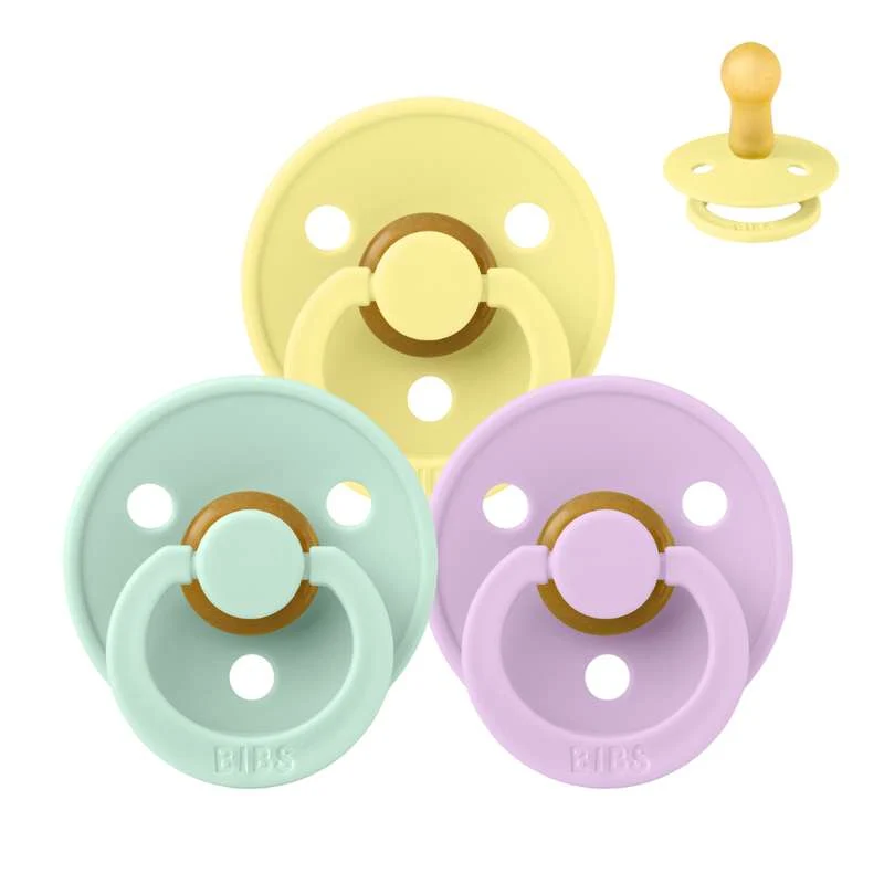 Bibs Okrugla Colour Duda - bundle - 3 kom. - vel. 2 - Proljetni odmor
