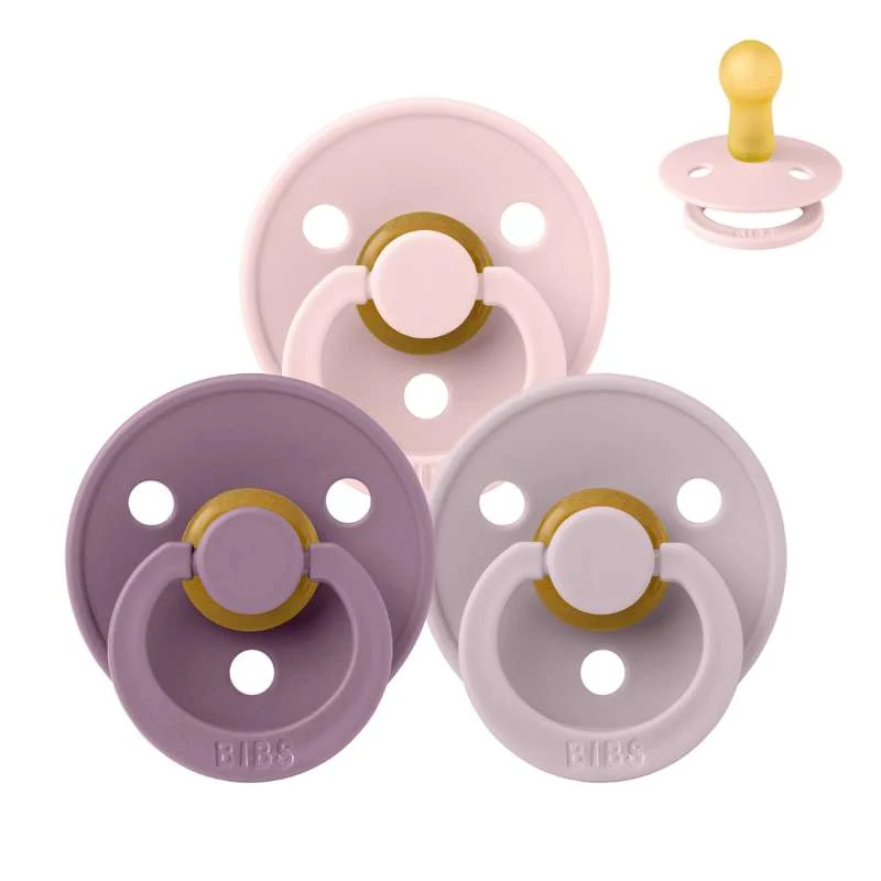 Bibs Okrugla Colour Duda - bundle - 3 kom. - vel. 2 - Divni jorgovani