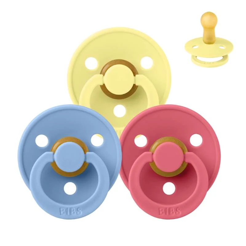 Bibs Okrugla Colour Duda - bundle - 3 kom. - vel. 2 - Boja Splash