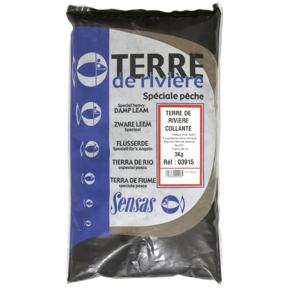 SENSAS Terre de Riviere Collante 3kg