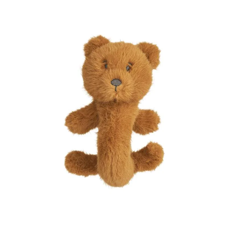Liewood Romain Teddy Rangle - Bjørn - Zlatni karamel